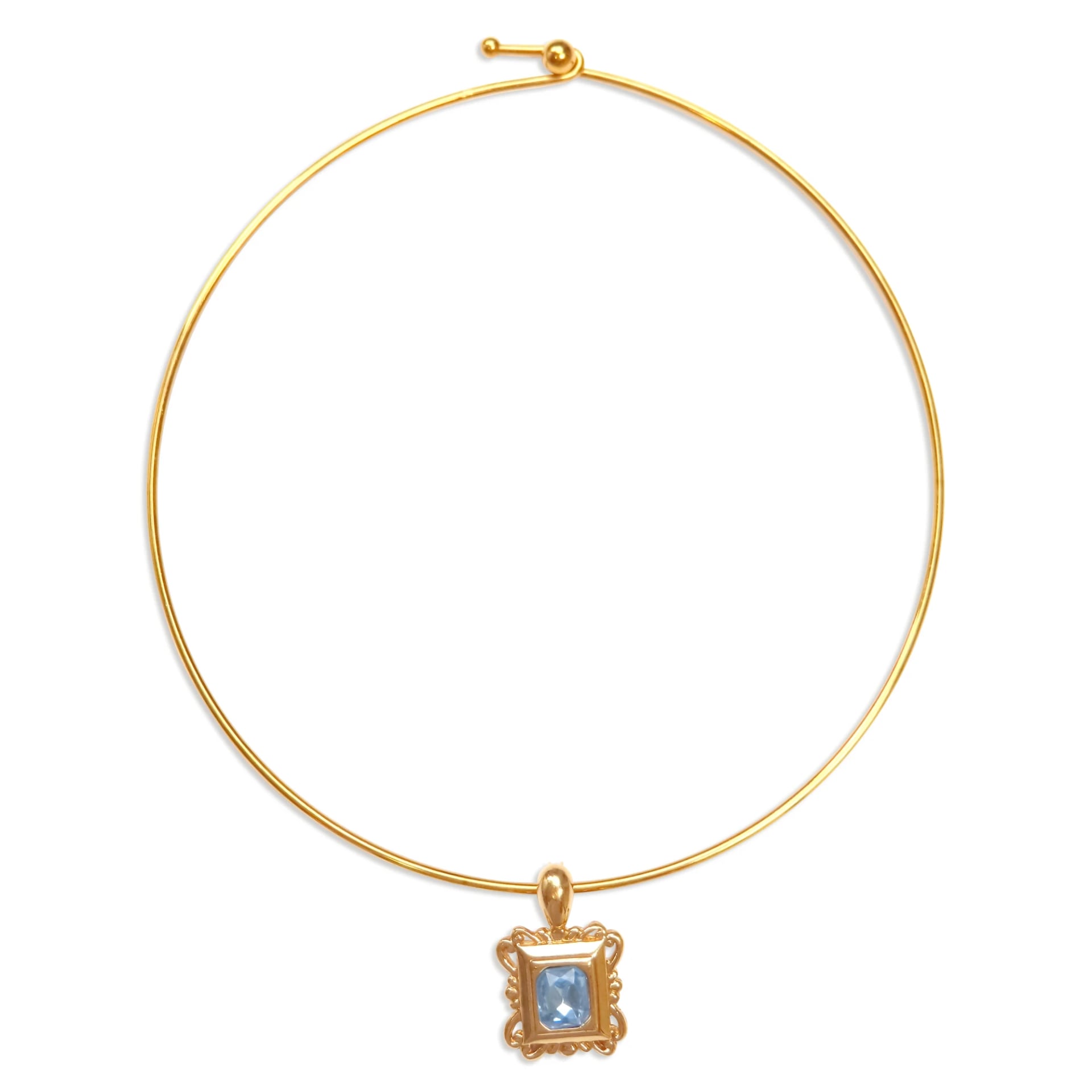 Verona Pendant Collar Gold